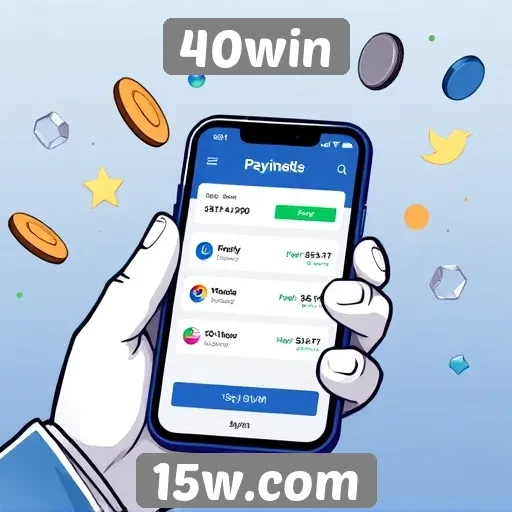 Acessibilidade de pagamento no 40win é destaque