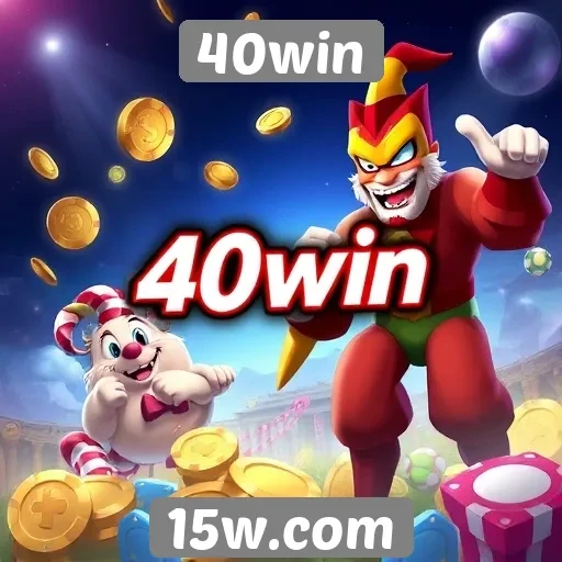 Variedade de jogos disponíveis no 40win